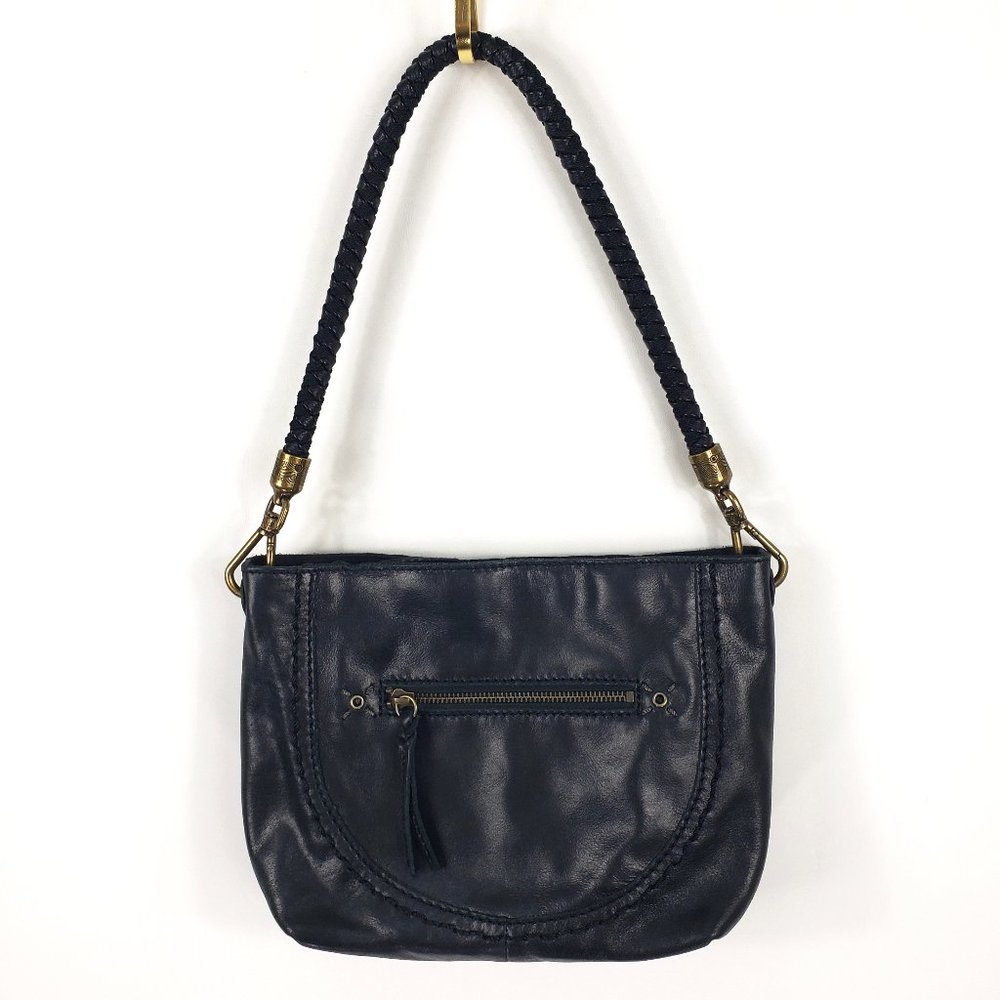 The SAK Indio Demi Shoulder Bag Black Leather - Picture 2 of 4
